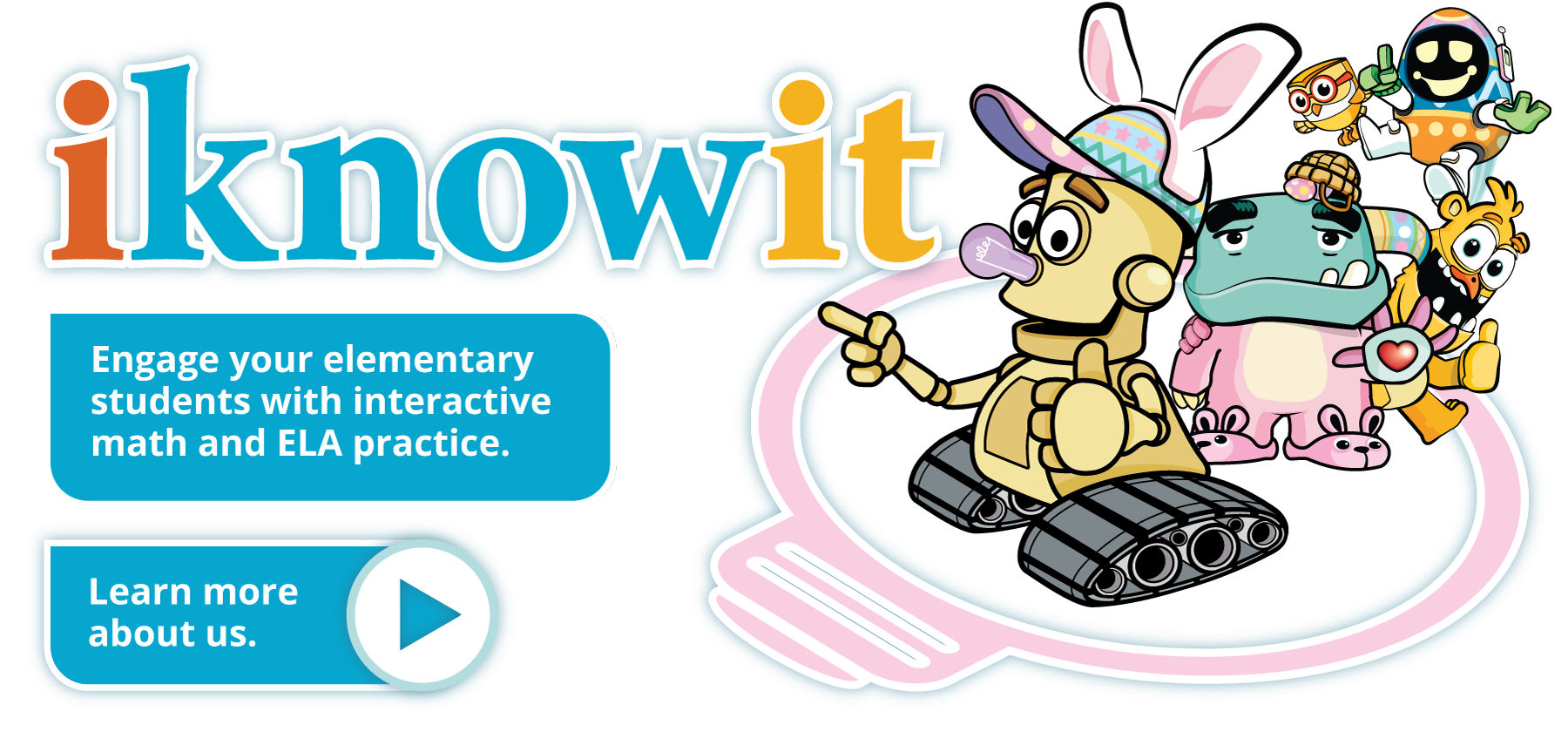 Engage your elementary students with interactive Math and ELA practice.